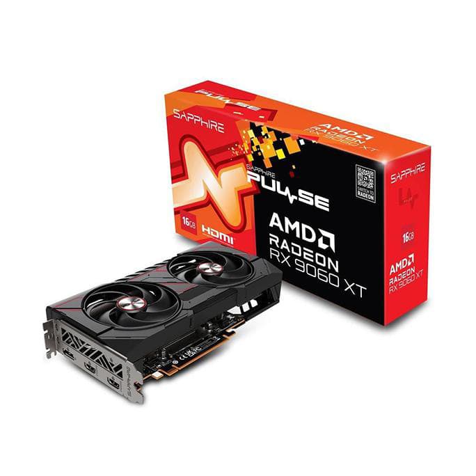 SAPPHIRE PULSE AMD Radeon RX 9060 XT 16GB GDDR6
