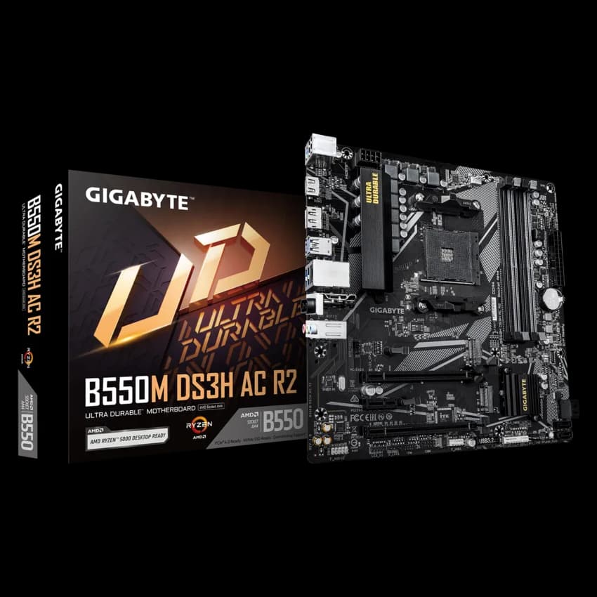 Gigabyte B550M DS3H AC R2