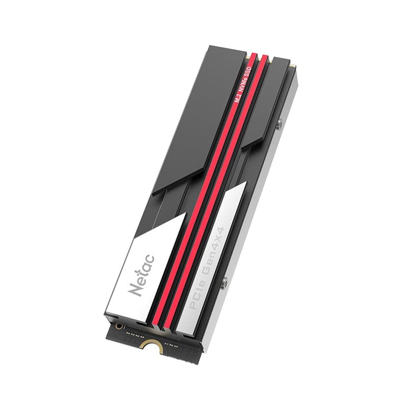 Netac NV7000 M.2 2280 SSD – PCIe Gen4x4 with Heatsink, 3D NAND, R/W 7200/6800 MB/s