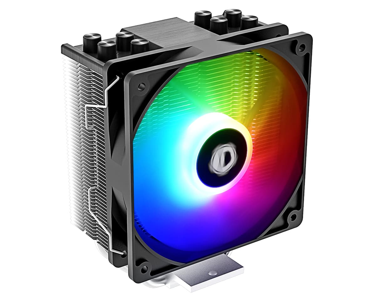 ID-COOLING SE-214-XT-ARGB ARGB Lighting 4 Heatpipe I PWM I Intel & AMD  Heatpipe Direct Touch With 120mm Hydraulic Bearing Fan Air Cpu Cooler