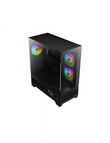 Case GAMDIAS ATLAS M1 Black Two Side Glass