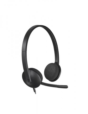 Logitech H340 USB COMPUTER HEADSET - Black