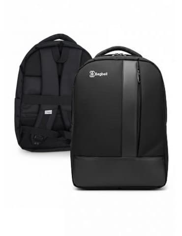 Bagbell B 2025 Laptop Backpack 15.6 Inch - Black