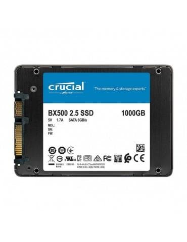 SSD Crucial 1TB 2.5 Bx500