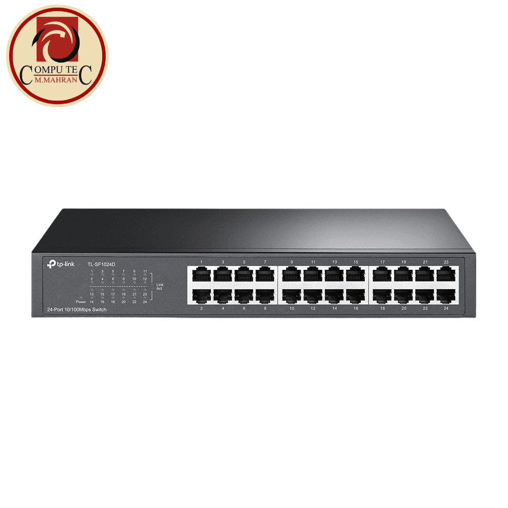 TPLink TL-SF1024D 24-port 10/100Mbps Desktop Rackmount Switch