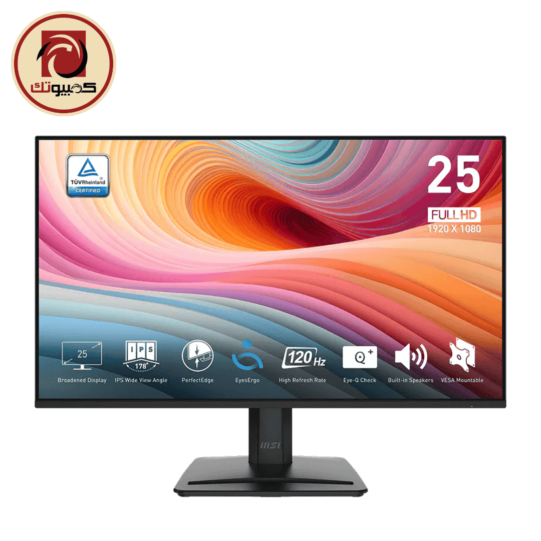 MSI PRO MP251 E2 – 24.5″ FHD IPS 120Hz Business Monitor with EyesErgo Technology