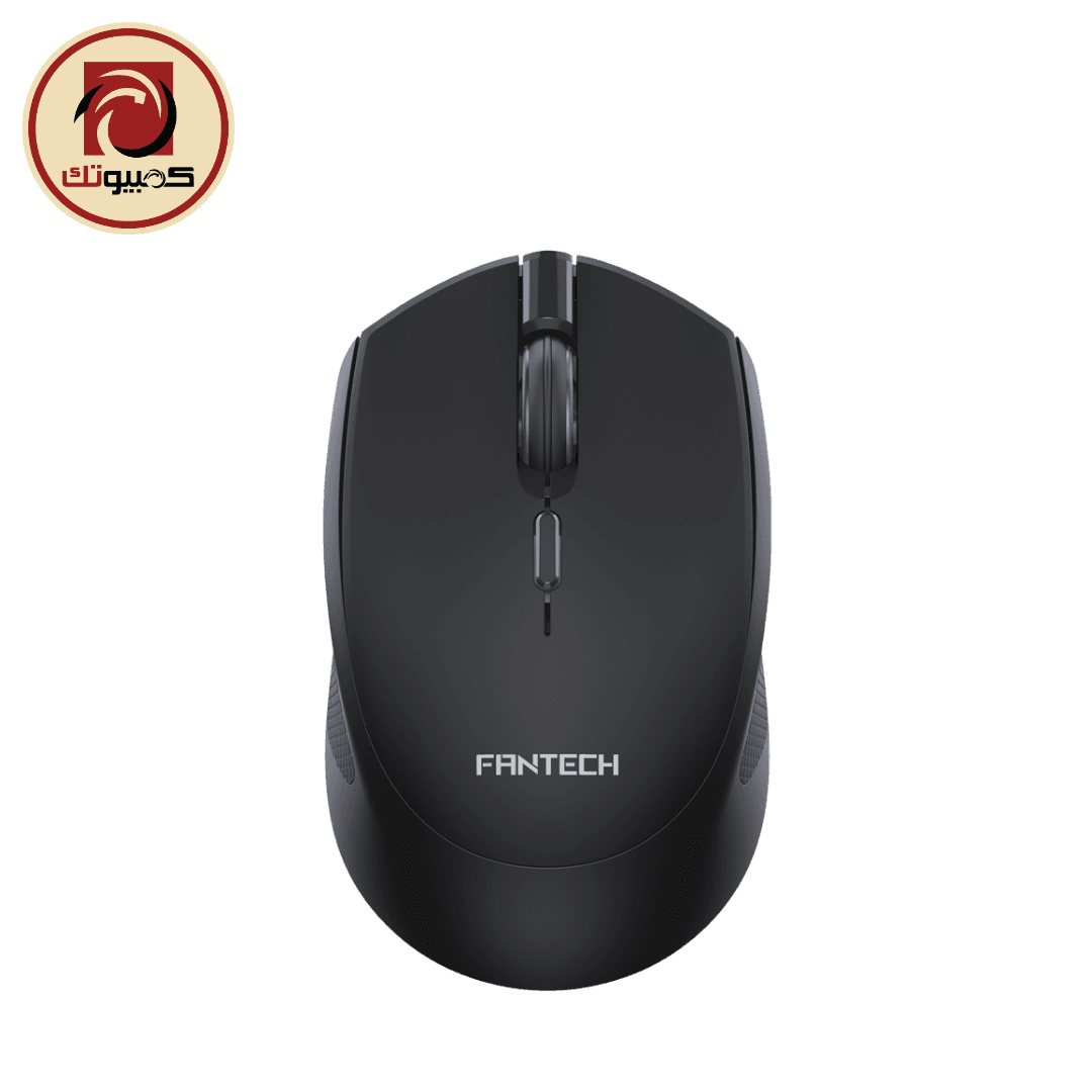 Fantech W190 Silent Switch Ambidextrous Wireless&Bluetooth Office Mouse – Black