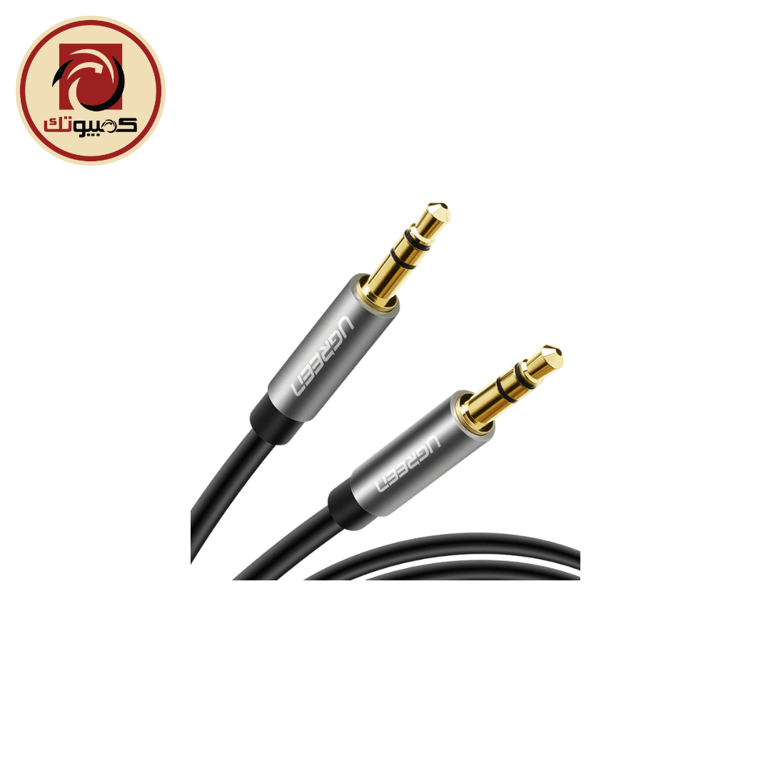 UGREEN 3.5mm Male to 3.5mm Male Audio Cable – 1.5M Hi-Fi Stereo AUX Cable, Black, AV119 (10734)
