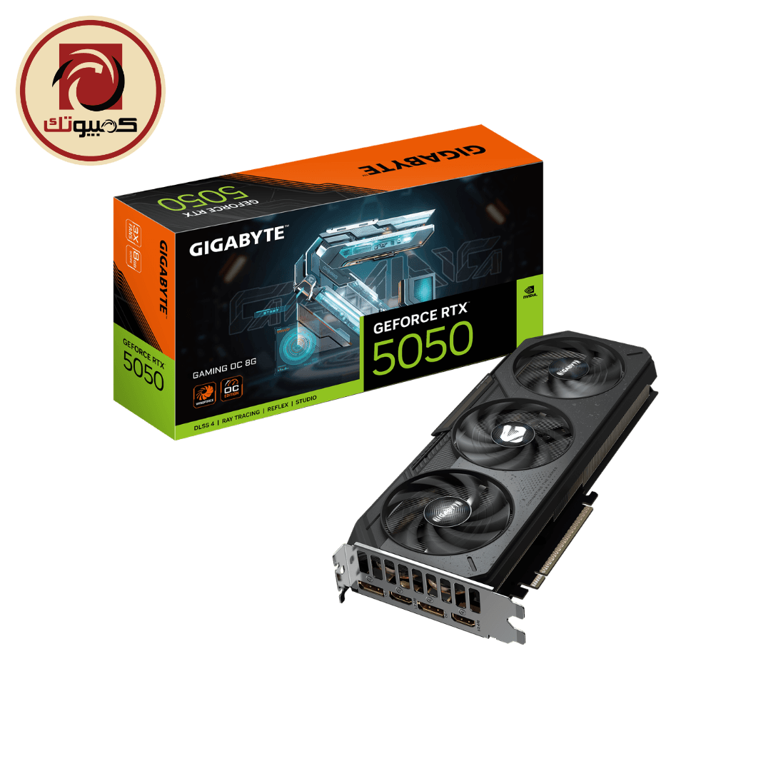 GIGABYTE GeForce RTX™ 5050 GAMING OC 8G Graphics Card – 8GB GDDR6, PCIe 5.0, WINDFORCE