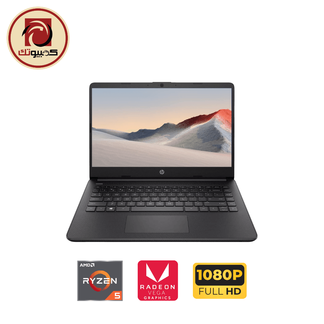 HP 14s Laptop – AMD Ryzen 5 3500U, Radeon Vega 8 Graphics, 8GB RAM, 512GB SSD, 14″ FHD