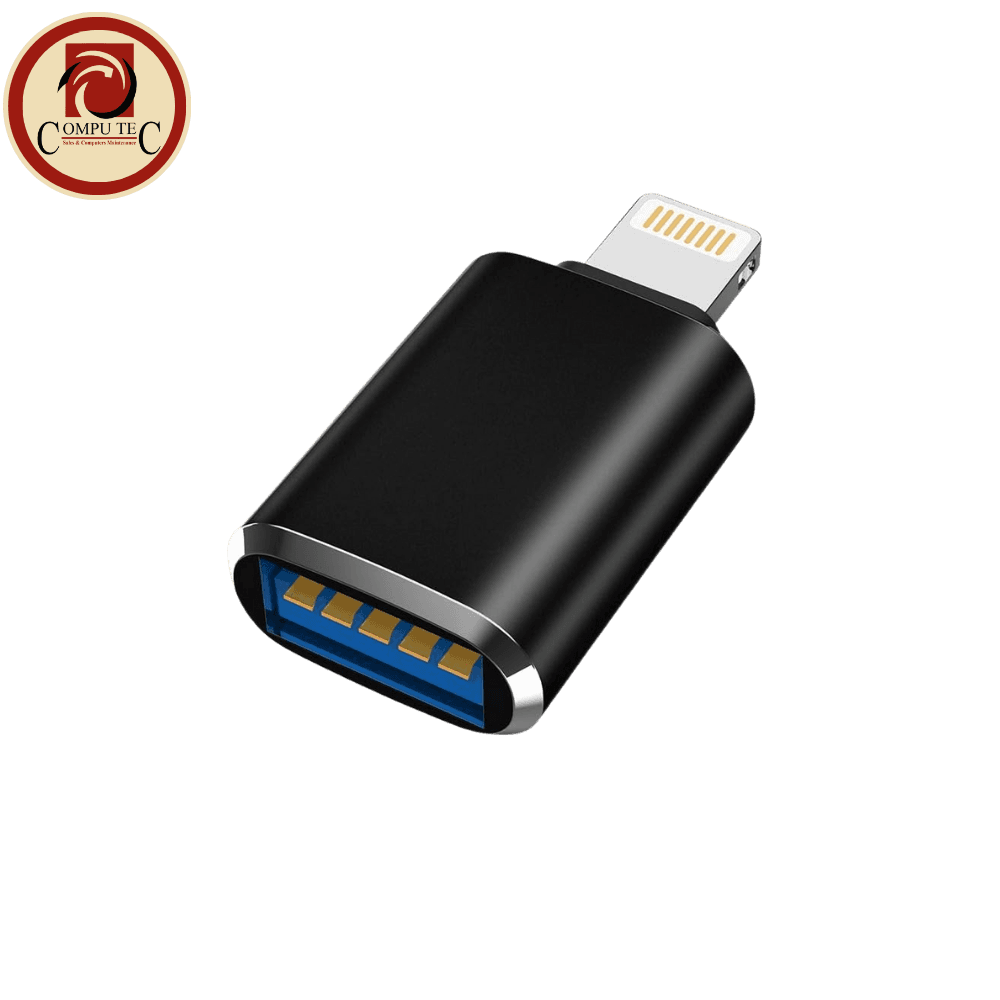 USB-C Female to Lightning Male Adapter Charge & Data Sync