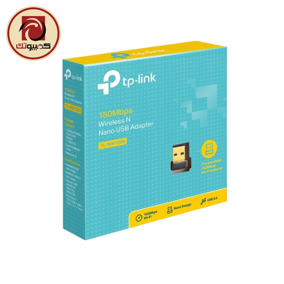 TP-Link TL-WN725N 150Mbps Wireless N Nano USB Adapter – Wi-Fi 4, USB 2.0