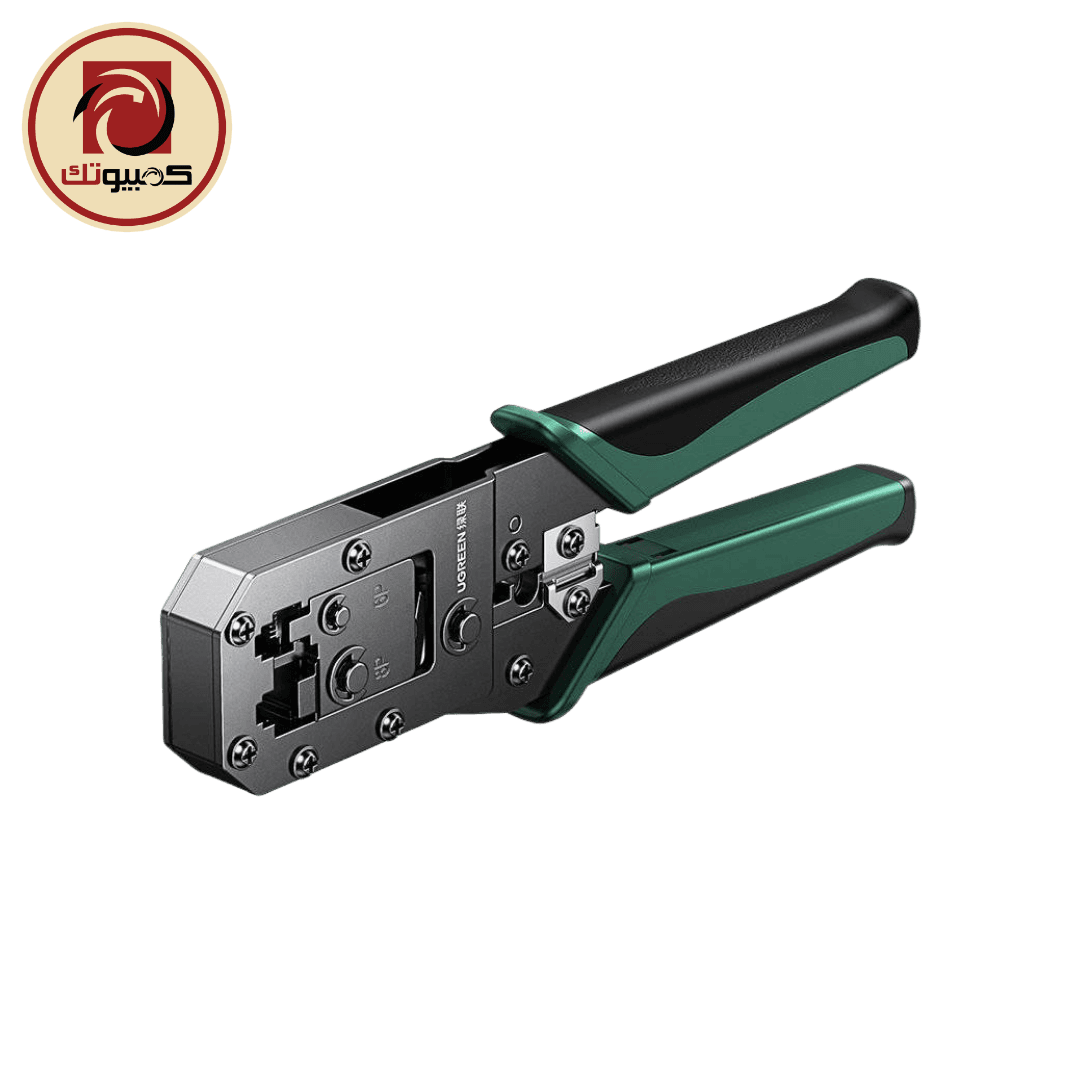 UGREEN NW136 (70683) RJ45 Network Crimping Tool – Professional Ethernet Cable Crimping & Cutting Tool, Green