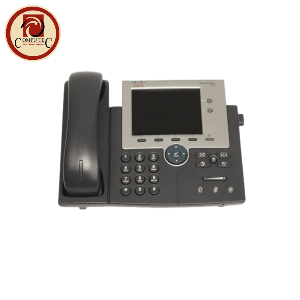 Cisco CP-7945G Unified IP Phone – 2-Line, Gigabit Ethernet, Color Display