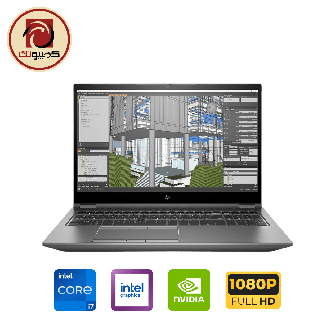 HP ZBook Fury 15 G8 Mobile Workstation – Intel Core i7-11850H, NVIDIA Quadro T1200, 32GB RAM, 512GB SSD, 15.6″ FHD