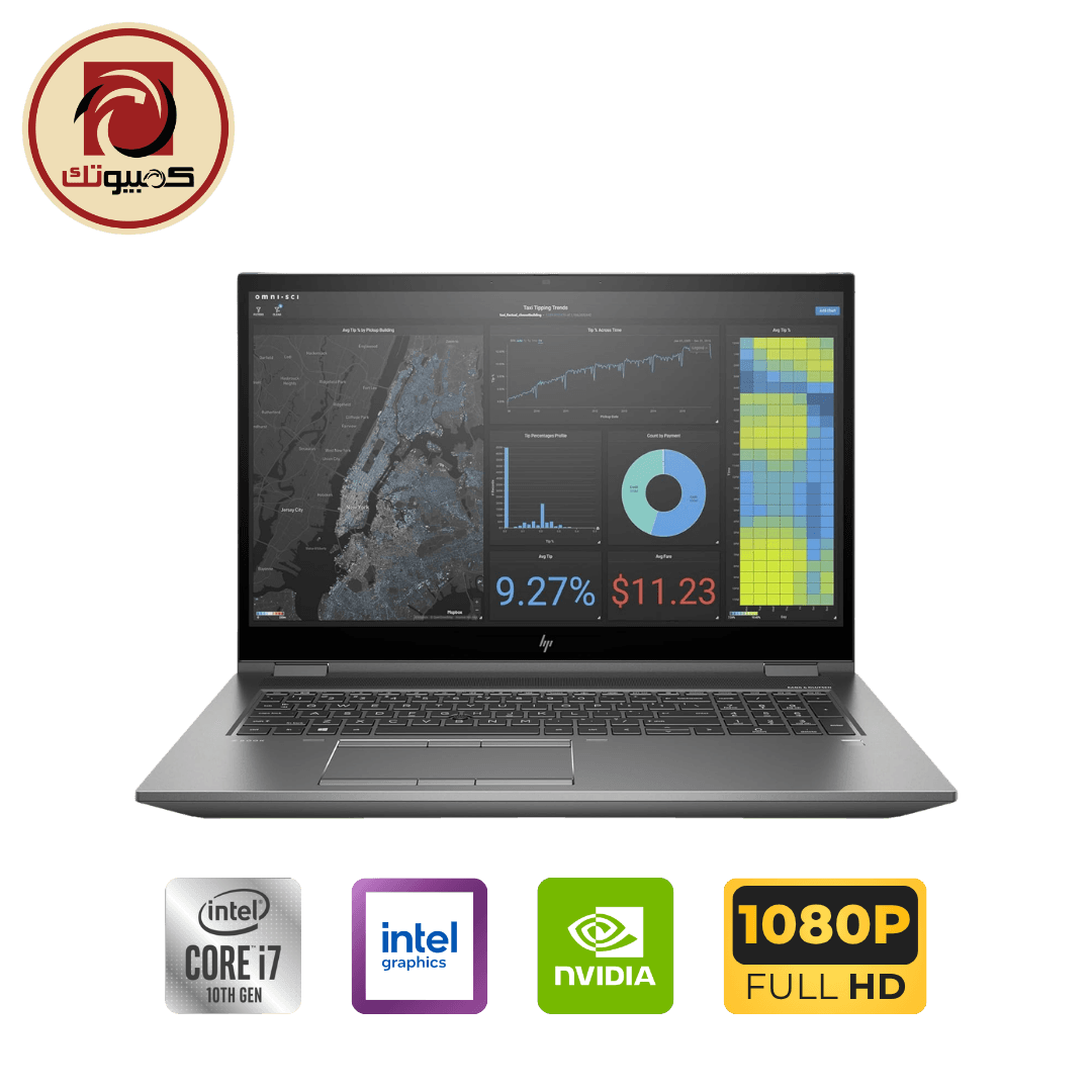 HP ZBook Fury 17 G7 Mobile Workstation – Intel Core i7-10850H, NVIDIA Quadro T1000 Max-Q, 32GB RAM, 512GB SSD, 17.3″ FHD