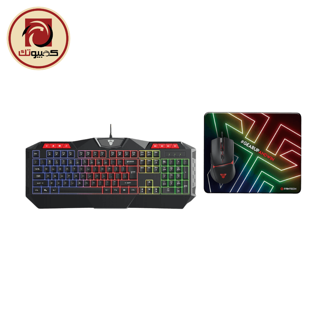 Fantech P31 Gaming Combo 3-in-1 RGB Keyboard, Mouse & Mouse Pad Bundle