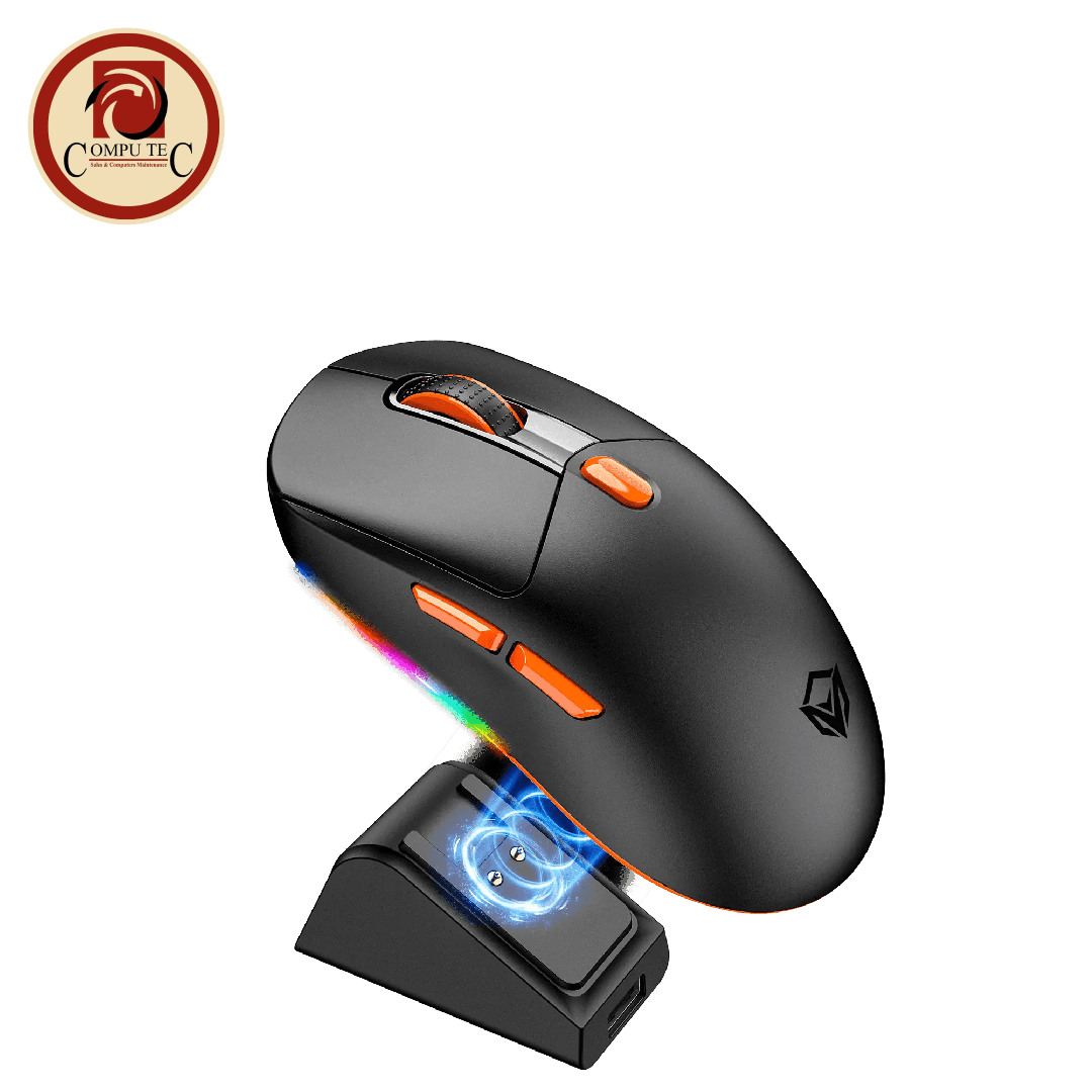 Meetion Air GW38 Wireless Gaming Mouse – PixArt PAW3104, Bluetooth & 2.4G Rechargeable