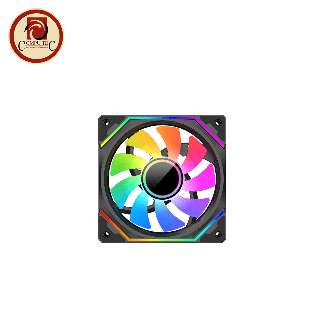 XIGMATEK Infinity Pro 3 Reverse ARGB 120mm Case Fan – 1200 RPM PWM