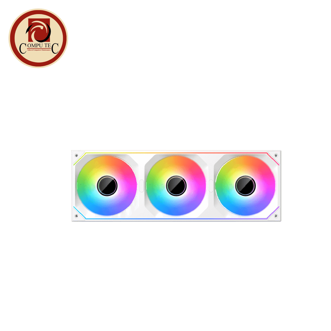 XIGMATEK Infinity SF360 Digital ARGB Fan Kit – 360mm Triple 120mm PWM Fans