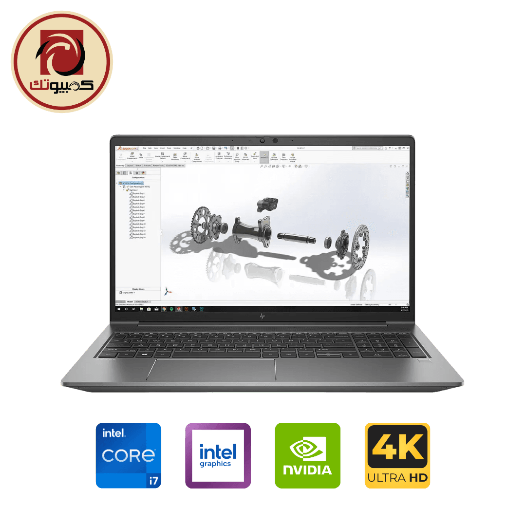 HP ZBook Power 15 G8 Workstation – Intel Core i7-11850H, NVIDIA RTX A2000, 32GB RAM, 512GB SSD, 15.6″ 4K