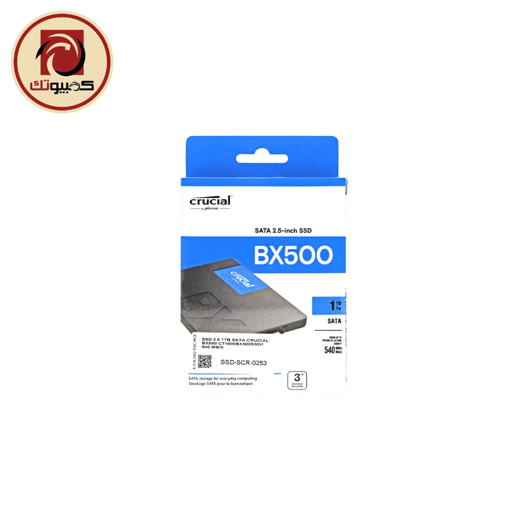 Crucial BX500 1TB 2.5″ SATA III Internal SSD – CT1000BX500SSD1