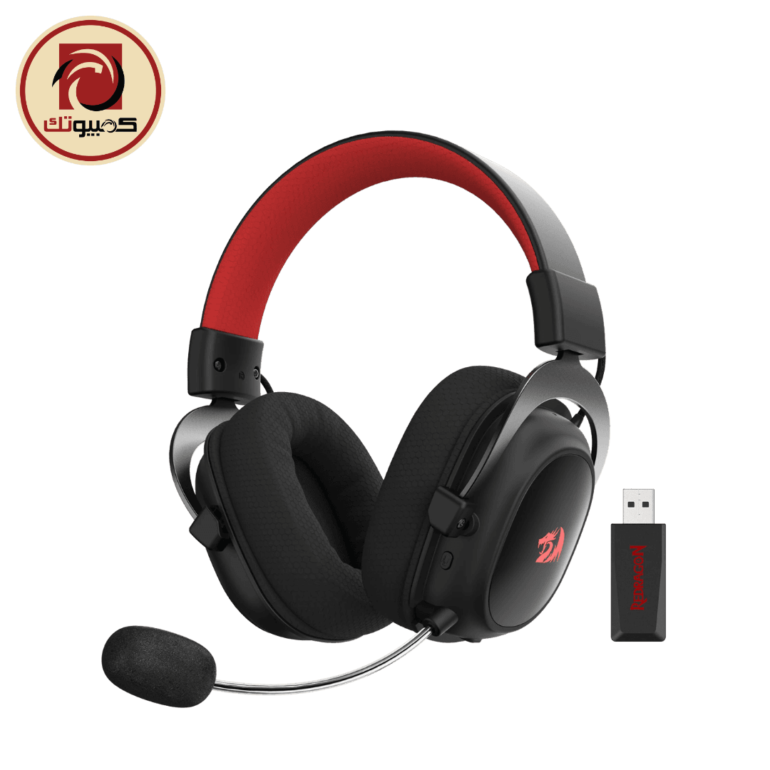 Redragon ZEUS H510 PRO Tri-Mode Wireless RGB Gaming Headset – 7.1 Surround Sound