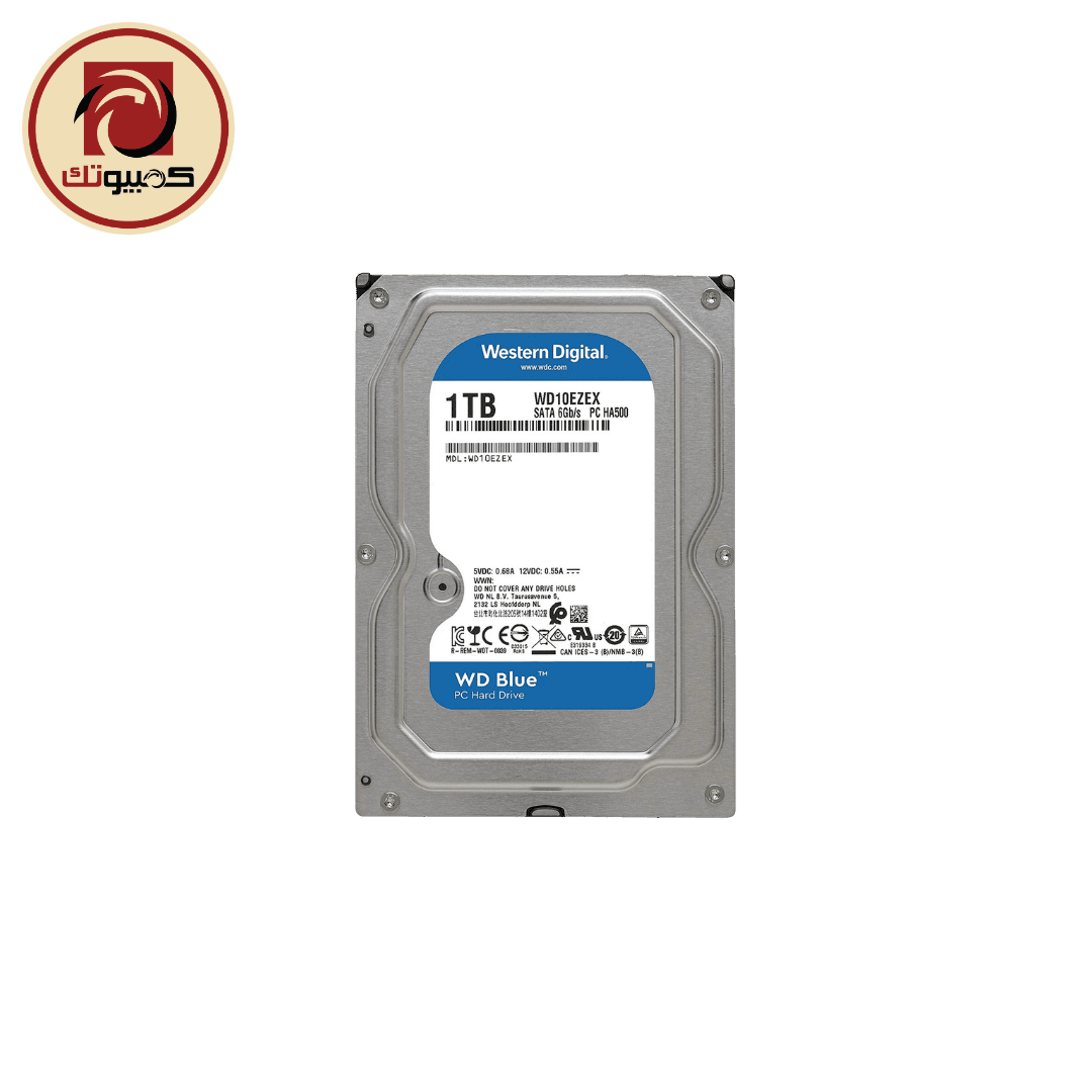 WD Blue 1TB Desktop Internal Hard Drive – 3.5″ SATA III 7200RPM HDD (WD10EZEX-00BBHA0)