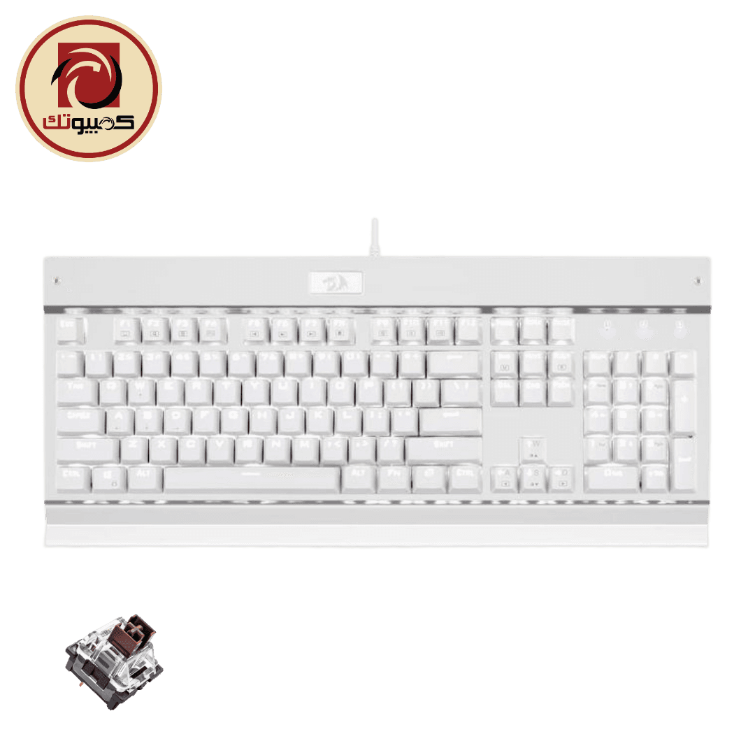 Redragon KG010-WN Mechanical Gaming Keyboard – Brown Switch