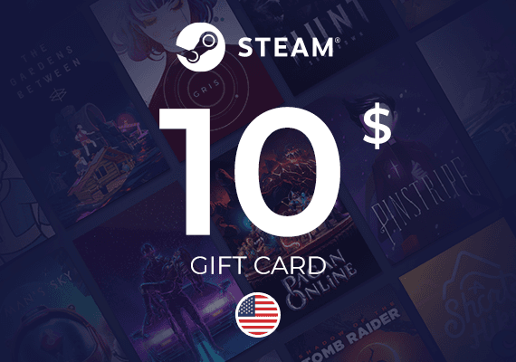 Steam Wallet Gift Card USA 10 USD Steam Key