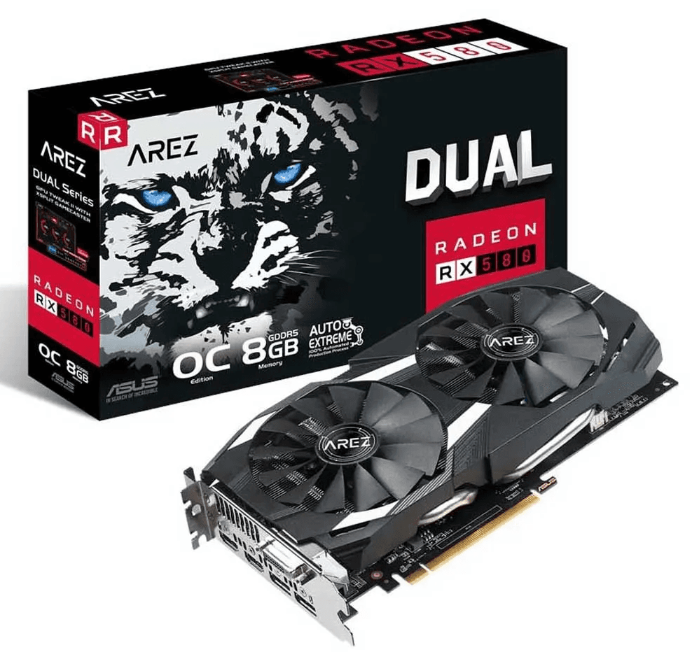 Asus Arez Dual RX580 8GB 2304SP