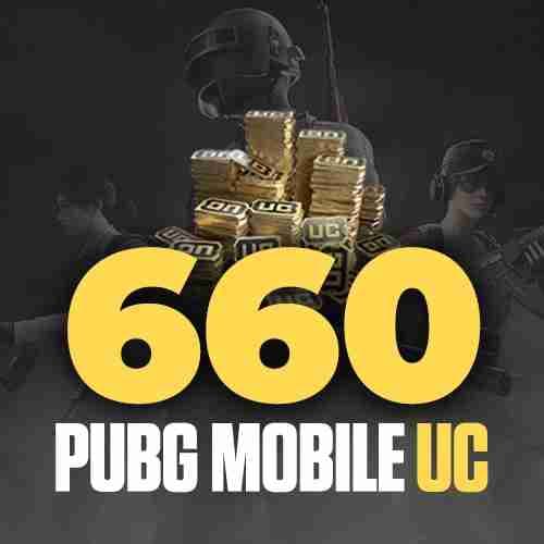 PUBG Mobile 660 UC – Digital Code