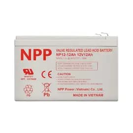 NPP NP12 Valve Regulated Lead Acid Battery, 12V/12Ah