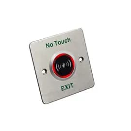 Hikvision DS-K7P03 Exit & Emergency Button - Silver