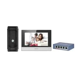 Hikvision DS-kIS606-P IP Video Intercom Kit - Black