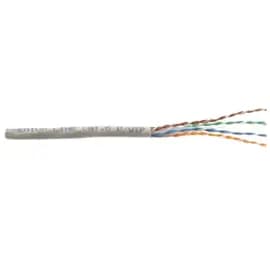 Premium Line 202141115B Cat 6 U/UTP Installation cable, 305 m Roll, PVC, Grey