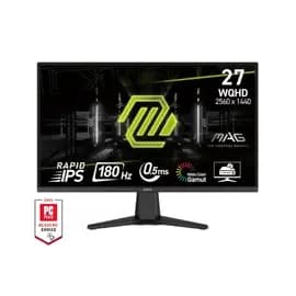 Msi MAG 275QF 27” Inch Rapid IPS WQHD 180Hz 0.5ms Gaming Monitor - Black