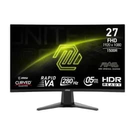MSI MAG 276CXF 27" Inch Rapid VA FHD 280Hz 0.5ms Curved Gaming Monitor