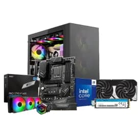 Intel Core i9-14900K MSI Z790-P WIFI DDR5 1TB SSD 32GB Ram RTX 5070 12GB OC Case Xander Velox​ Max PSU 850W Cooler Master Liquid 360 Core II