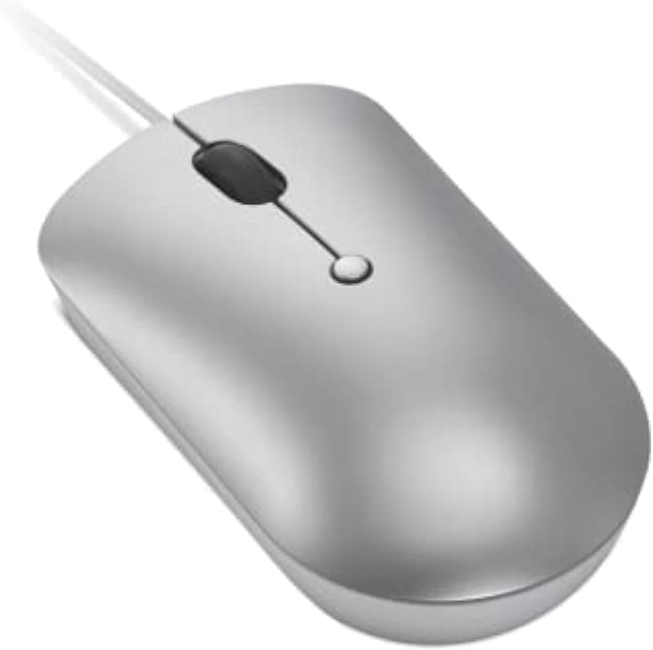 Mouse Lenovo 540 Full-size -1.8m Wired via USB-C Compact plug and play connection-Ambidextrous design Three level adjustable- High resolution at up to 2400 DPI, Default 1600 DPI-1Year