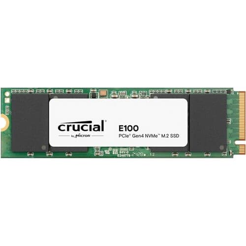 Crucial E100 1TB SSD M.2  PCIe GEN 4 NVME 2280 Internal Up to 5000MB -Warranty 3YR