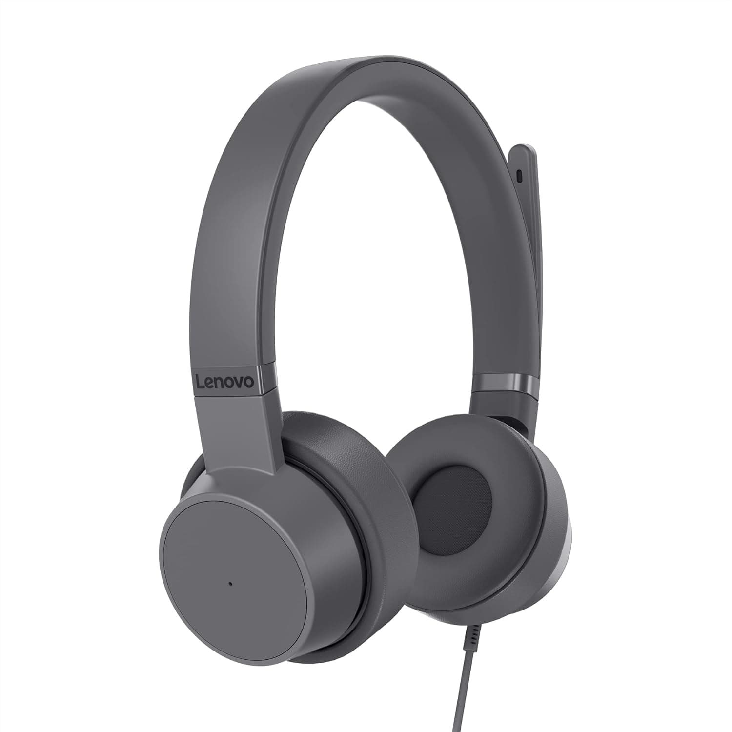 Headset Lenovo Go Wired Active Noise Cancellatio-Environmental Noise Cancellation- Five microphones– Wired USB-C braided 2m cable-convert from USB.C to USB.A-1Year