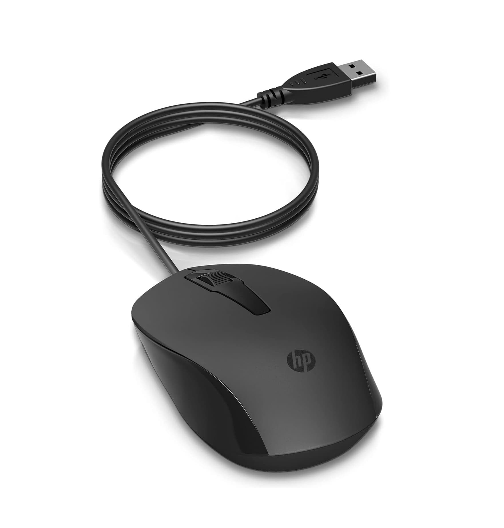 HP 150 WIRED USB MOUSE – Up To 1600 DPI-1YEAR
