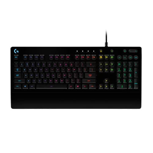 لوجيتك G213 Prodigy كيبورد جيمنج سلكي RGB بمنفذ USB - أسود - ضمان سنتين