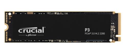 HARD SSD  Crucial P3 500GB PCIe M.2 2280