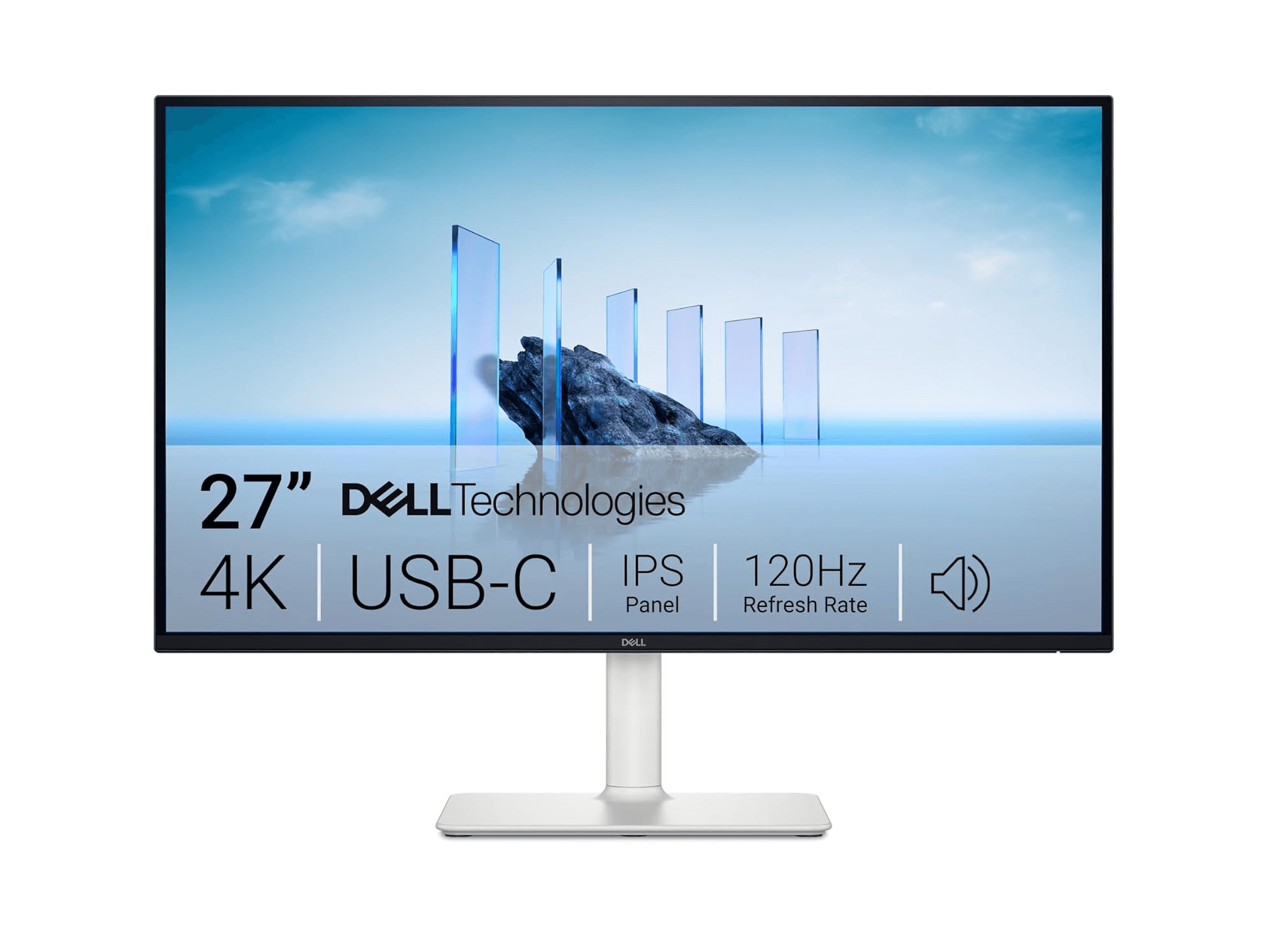 DELL 27 PLUS 4K USB-C MONITOR , S2725QC 4K UHD IPS, 120HZ, HDMI DISPLAY PORT, 1.07 Billion Colors, 3YEAR
