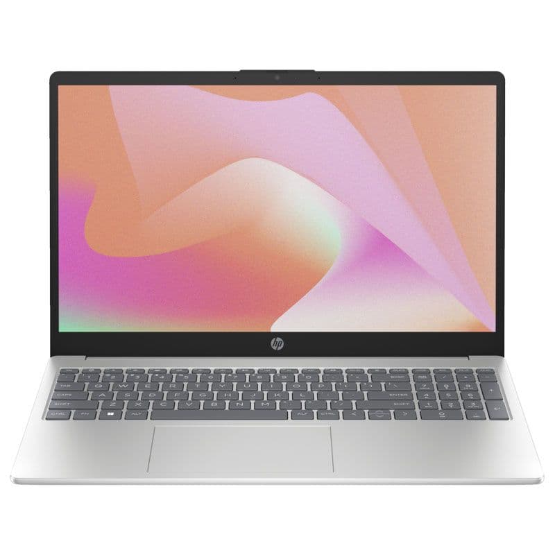 HP 15-FD0371NIA LAPTOP INTEL CORE I7-1355U, 8GB RAM, 512SSD, NVIDIA MX570-2GB, 15.6 FHD, DOS,  Silver, 1YEAR