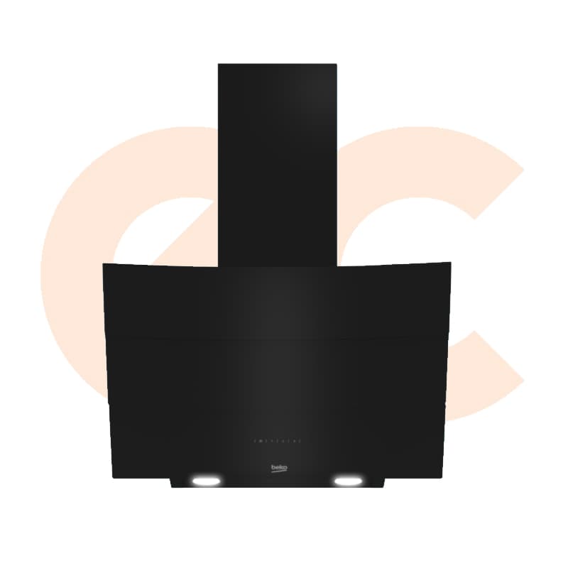 Beko Hood 60cm Black Decorative Model HCA62640BE
