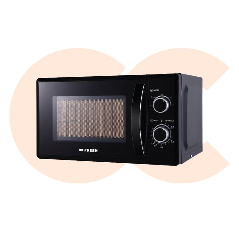 فريش ميكروويف 20 لتر، 700 وات، أسود - SOLO FMW-20MC-B