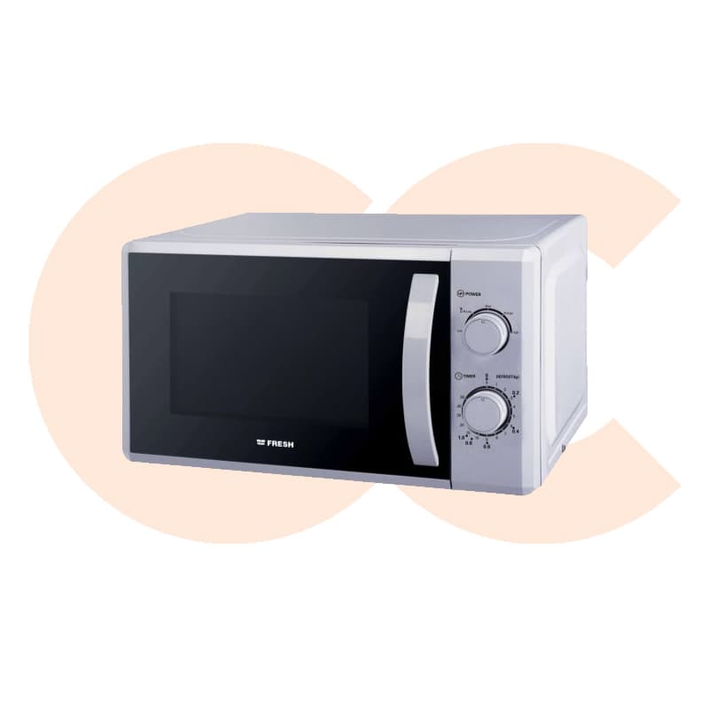 ميكروويف فريش 20 لتر 700 وات لون فضي، موديل SOLO FMW-20MC-S